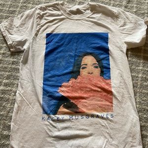 white kacey musgraves tshirt
